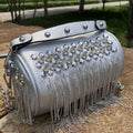 Tassel Rivet Women’s Shoulder & Crossbody Bag