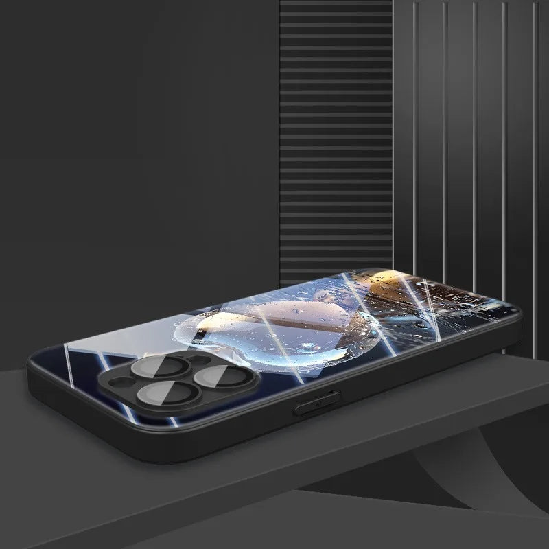 Luxury Waterdrop Crystal Phone Case For Samsung Galaxy