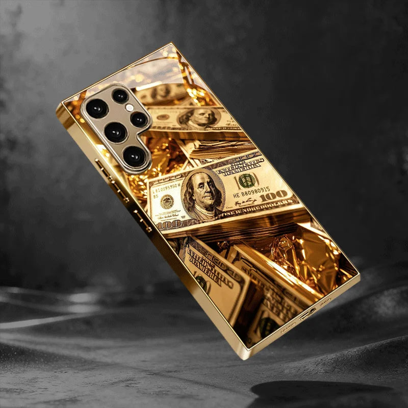 Electroplated Gold Phone Case For Samsung Galaxy