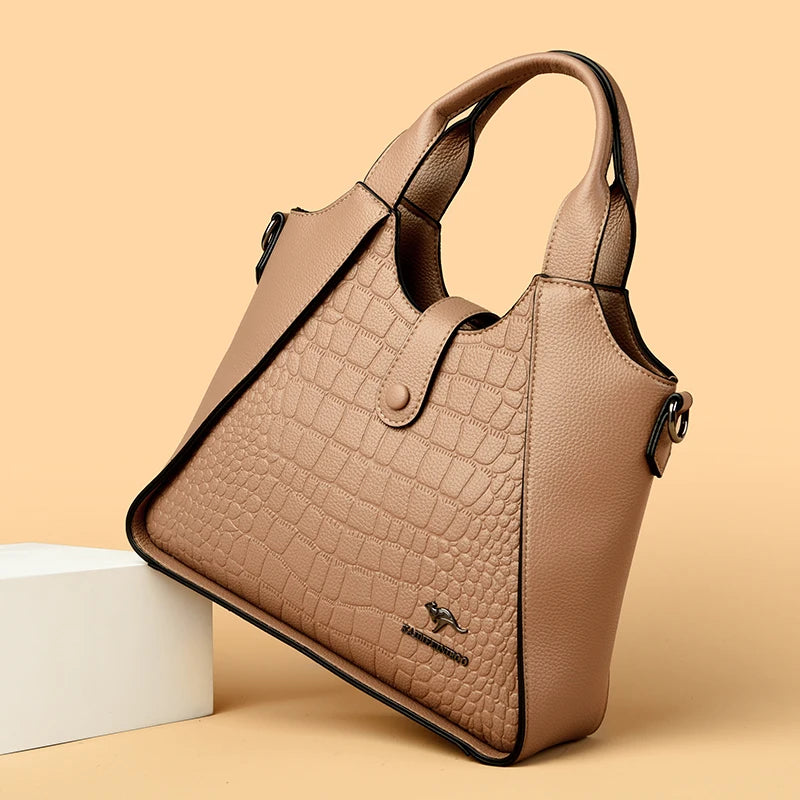 High Quality Soft PU Leather Handbag