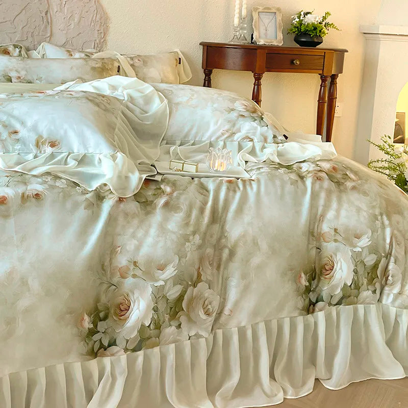 100% Cotton Brushed Hypoallergenic Elegant Bedding Set