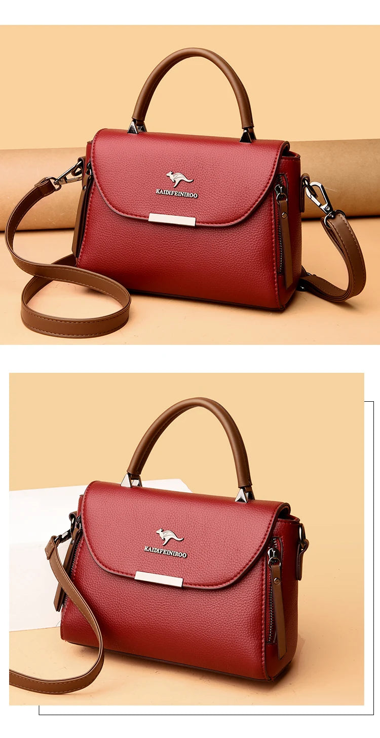 High Quality PU Leather Crossbody Shoulder Bag