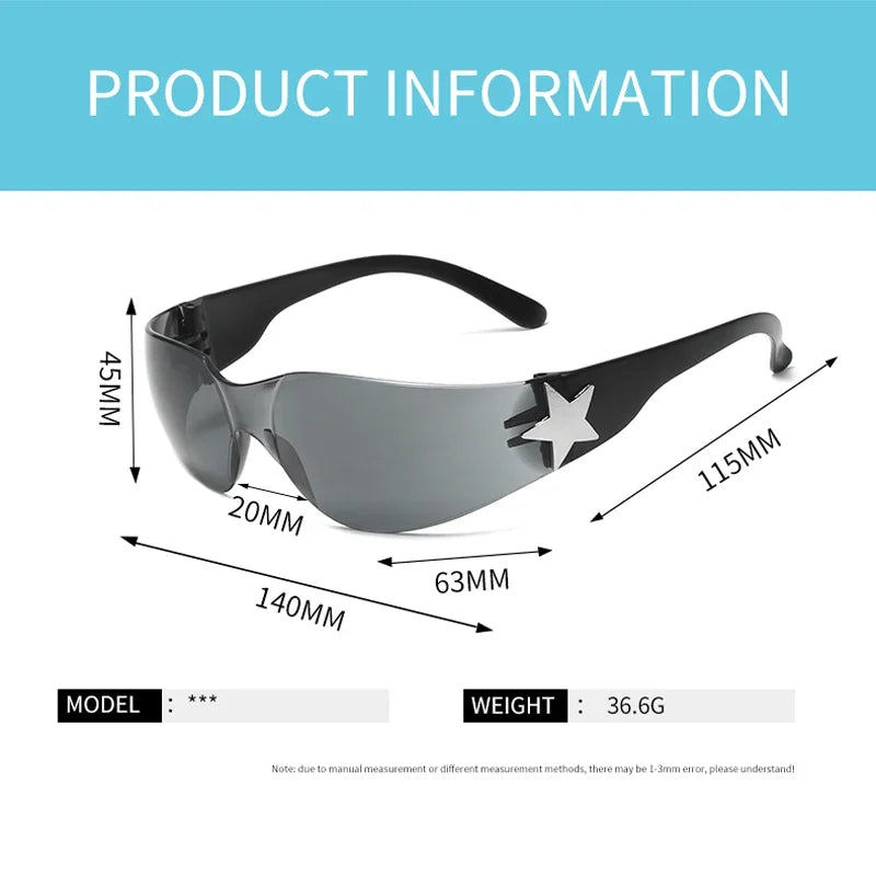One Piece Elegant Goggle ShadesUV400