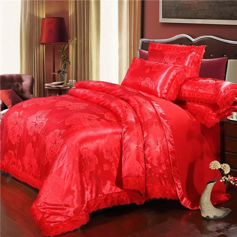 Luxury Satin Duvet Cover Set