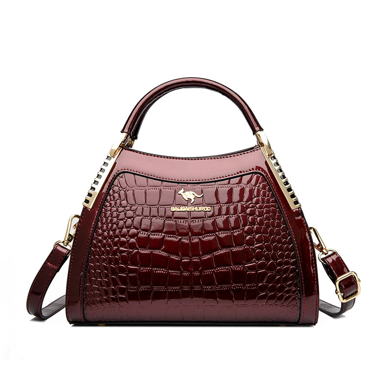 High Quality Three Layers Women's Shoulder Bag