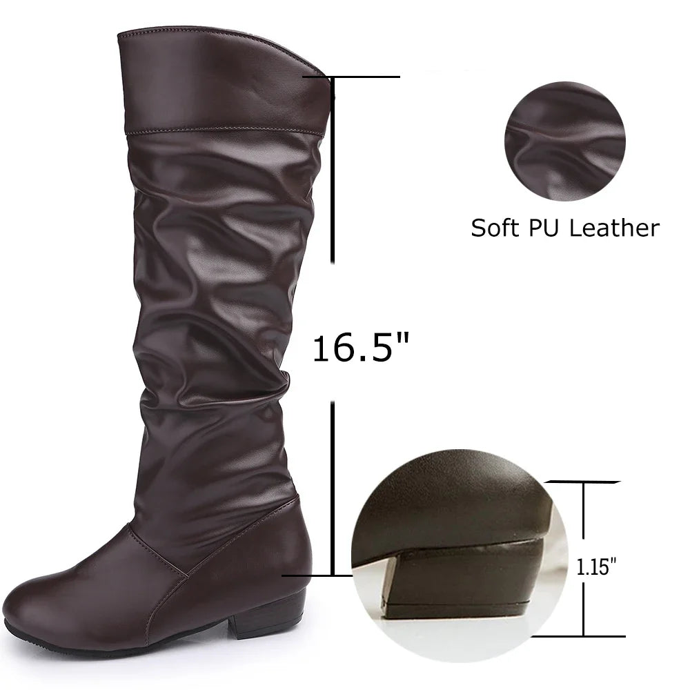 Women’s Knee-High Flat Boots