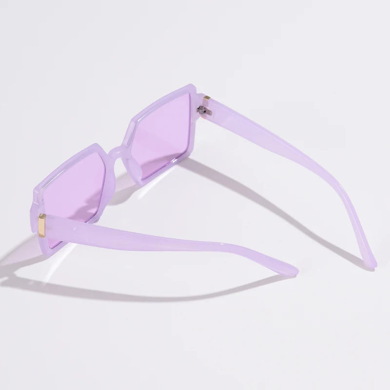 Square Large Frame Elegant Sunglasses