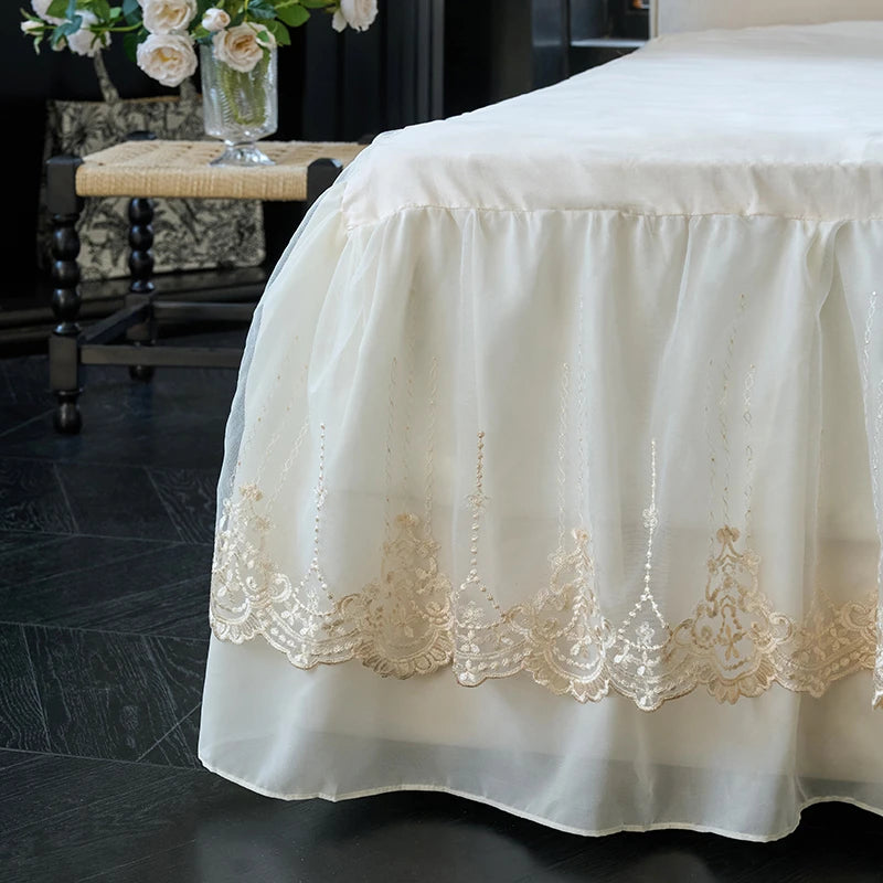 Luxury Sweet Princess Style French Cotton Bedding Set