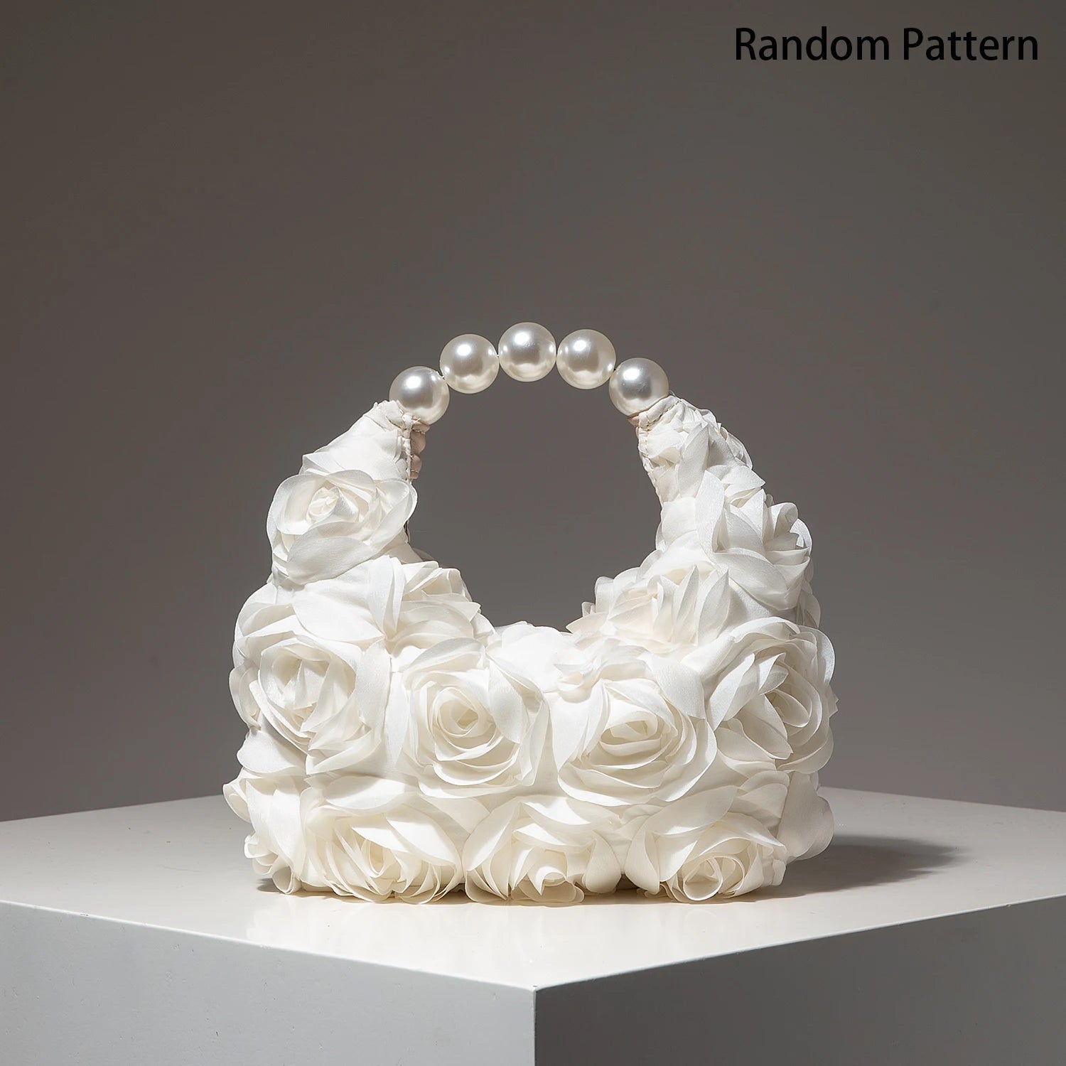 Floral Roses Clutch Evening Bag – Elegant Women’s Party Handbag
