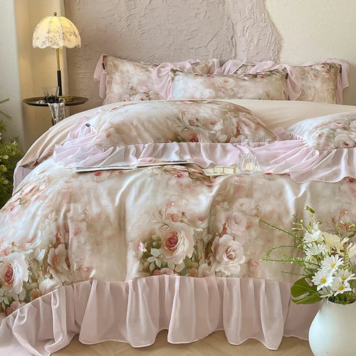 100% Cotton Brushed Hypoallergenic Elegant Bedding Set