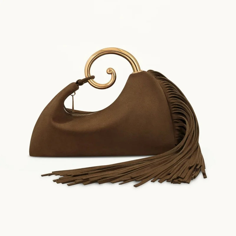 Trendy Horsetail Tassel French Women’s Handbag