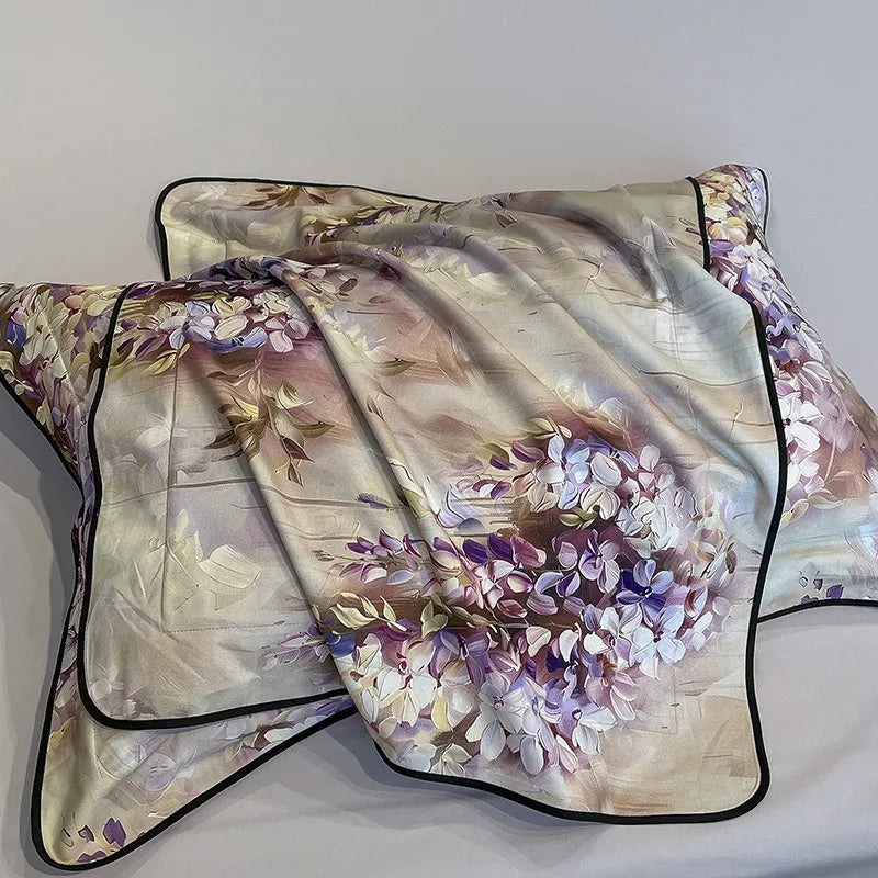 Elegant  Floral Vibrant Bedding Set