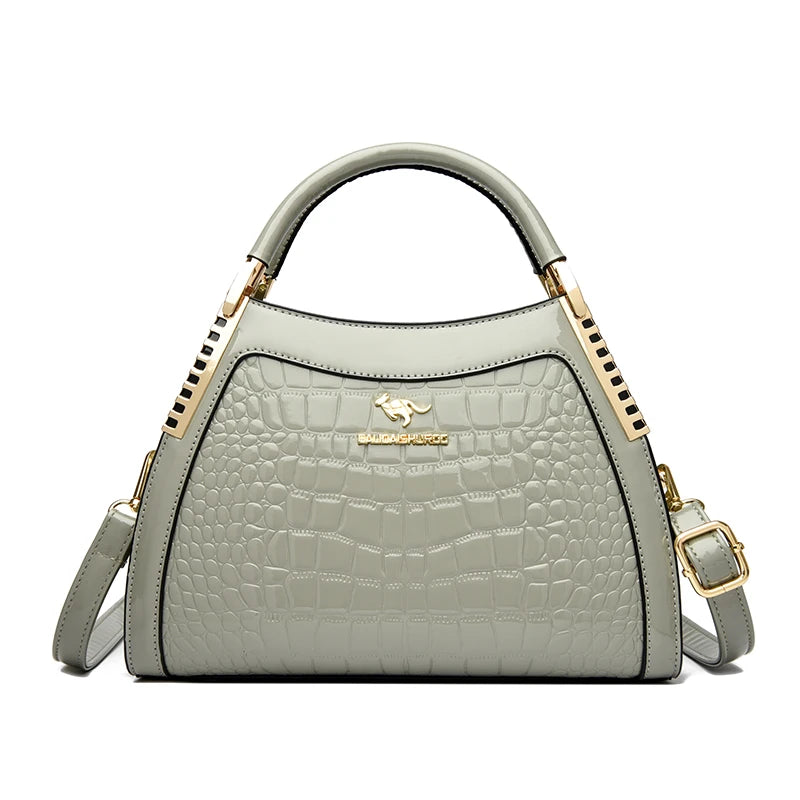 High Quality Three Layers Women's Shoulder Bag