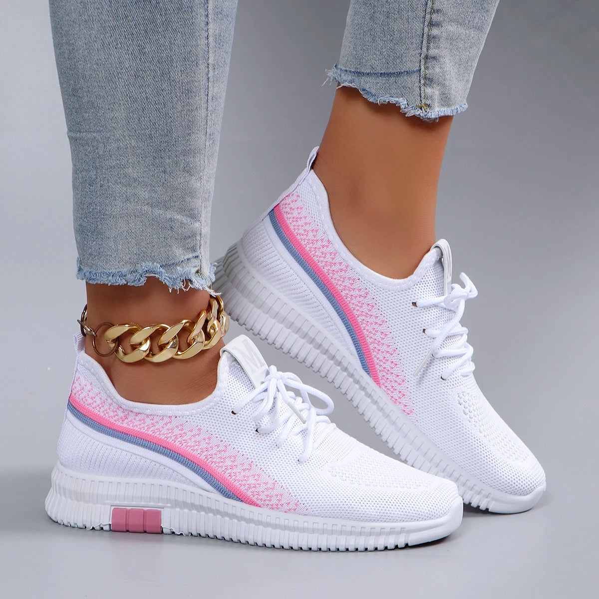 Women’s Summer Breathable Mesh Flat Shoes