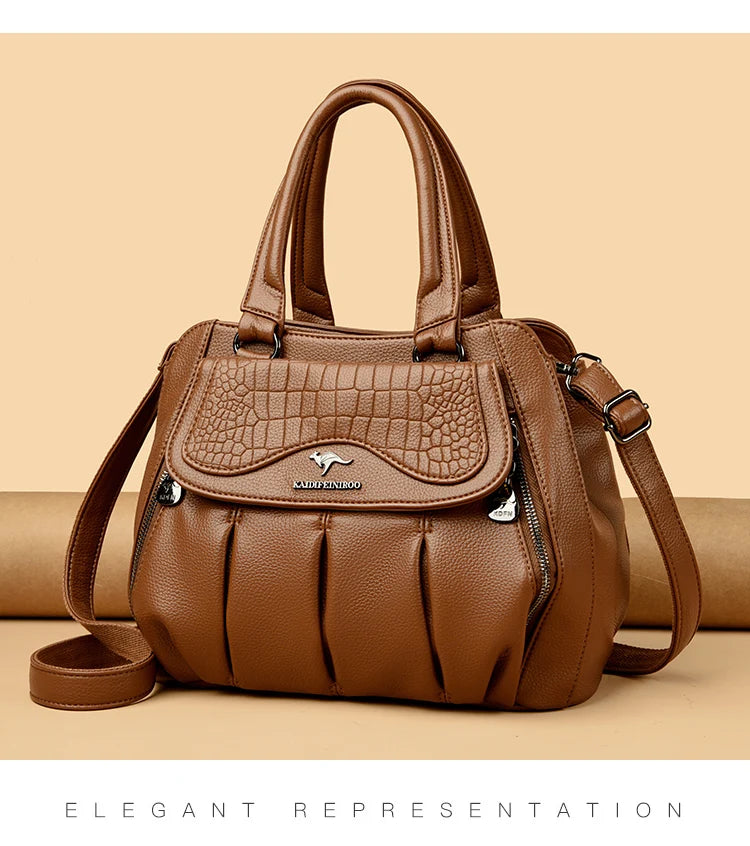 Women’s Soft Leather Shoulder Bag