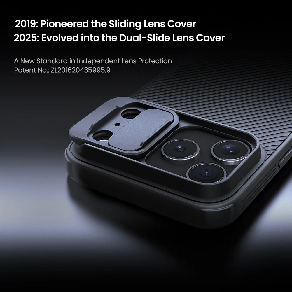 Magnetic CamShield Case for iPhone 17 Pro & Pro Max with Lens Cover