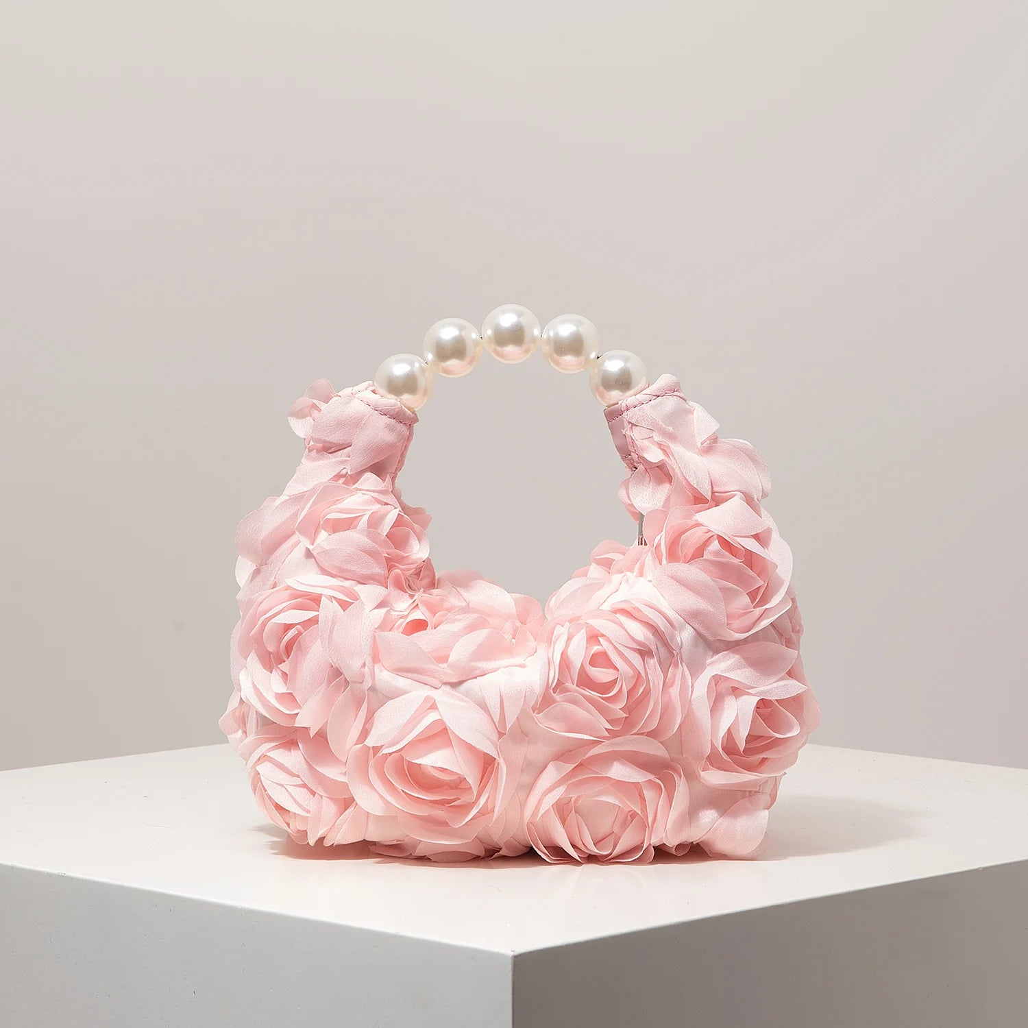 Floral Roses Clutch Evening Bag – Elegant Women’s Party Handbag