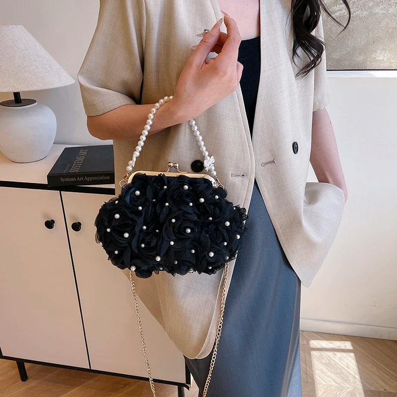 Elegant Evening Shoulder & Crossbody Dinner Bag