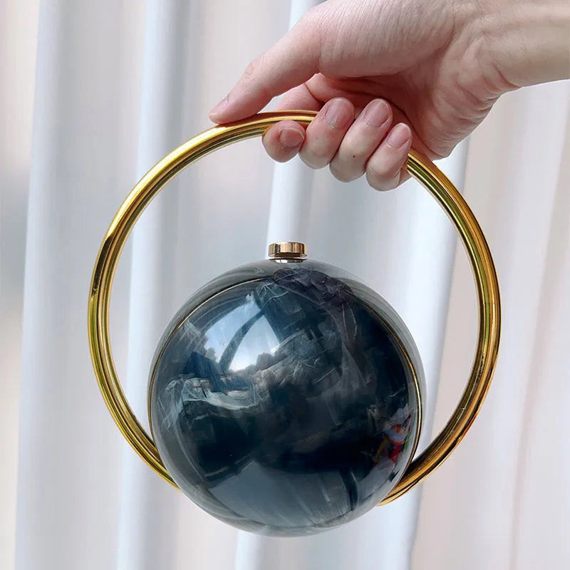 High-End Evening Clutch With Ball