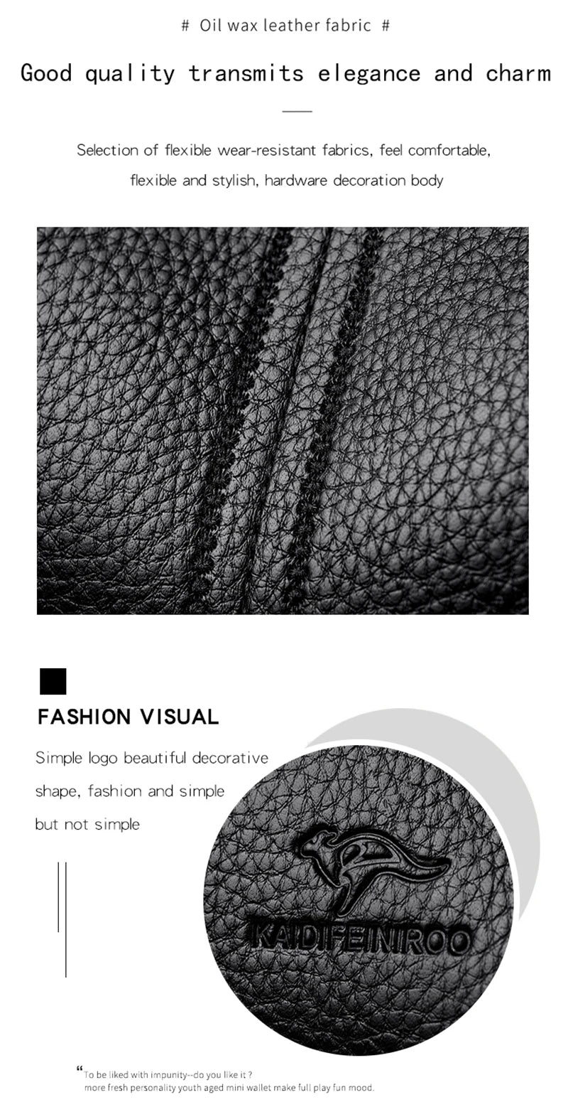 Leather Diagonal Crossbody Tote Bag
