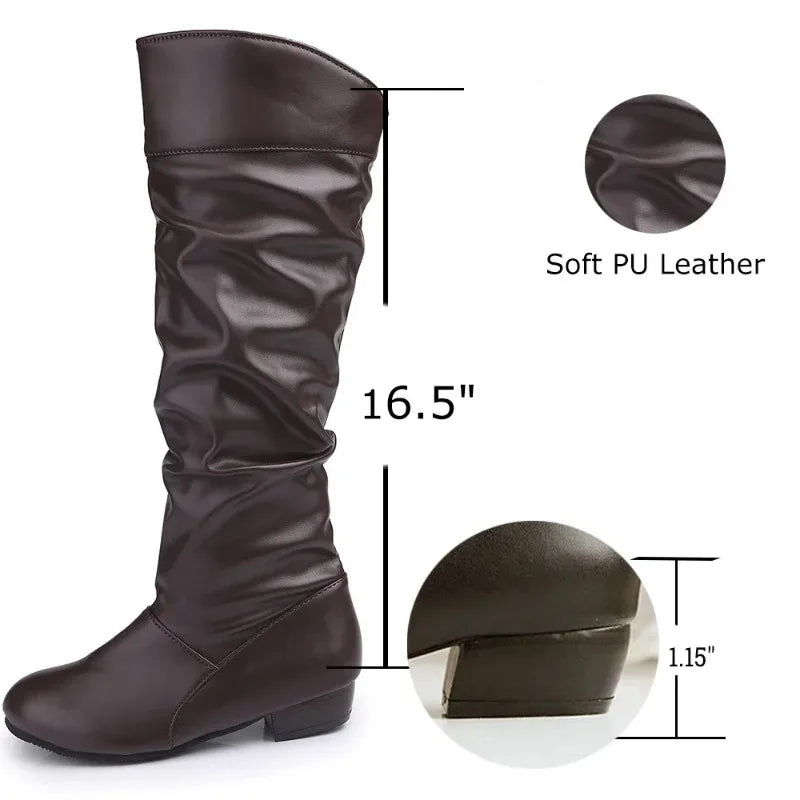 Women’s Knee-High Flat Boots
