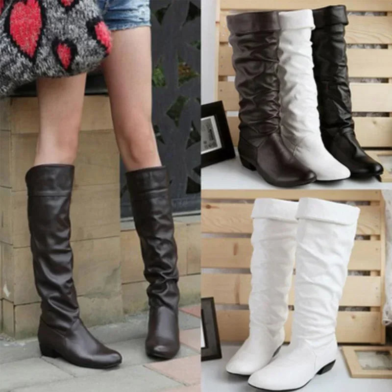 Women’s Knee-High Flat Boots
