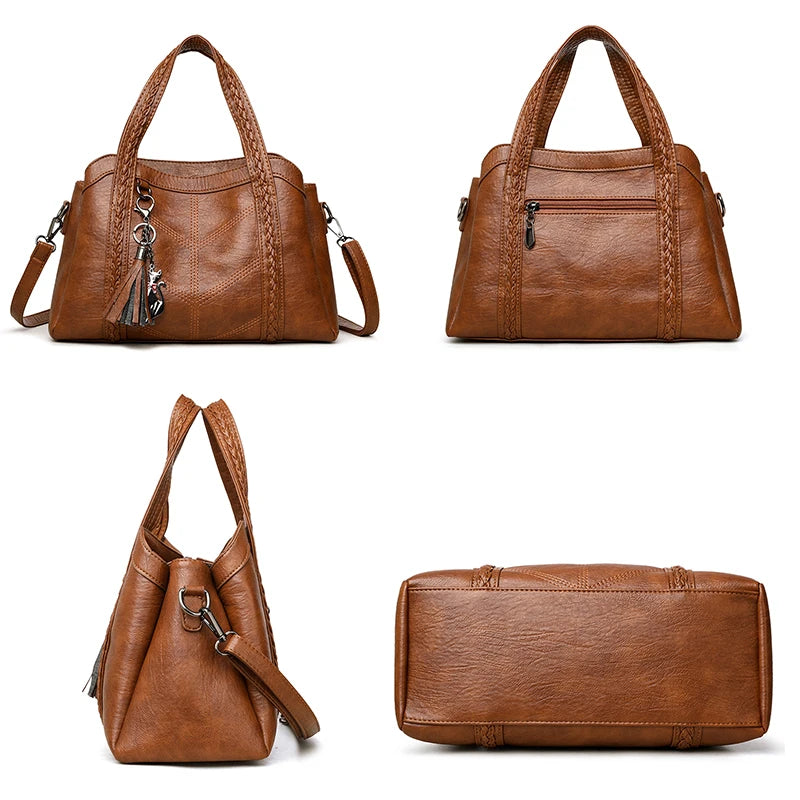 Elegant Leather Shoulder Bag
