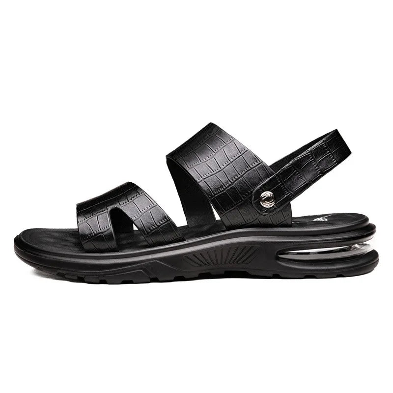 Men’s Designer Leather Sandals – Summer Shoes