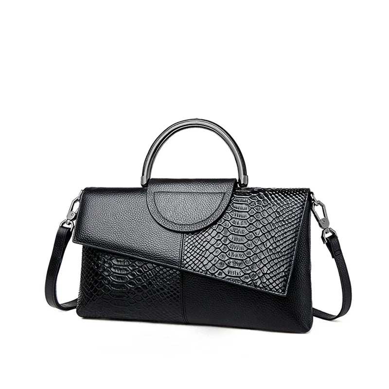 Elegant  PU Synthetic Leather Crossbody Bag