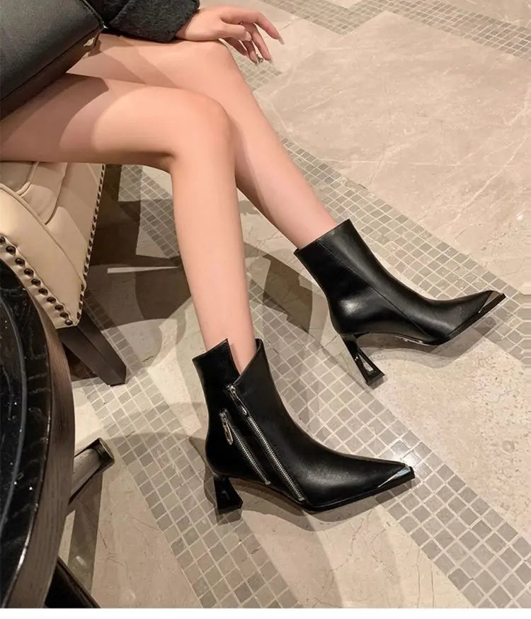 Women’s Handmade Genuine Leather Ankle Boots
