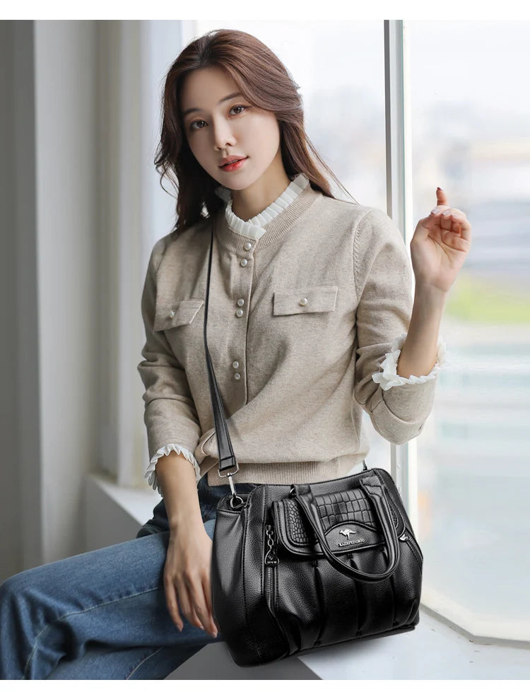 Women’s Soft Leather Shoulder Bag