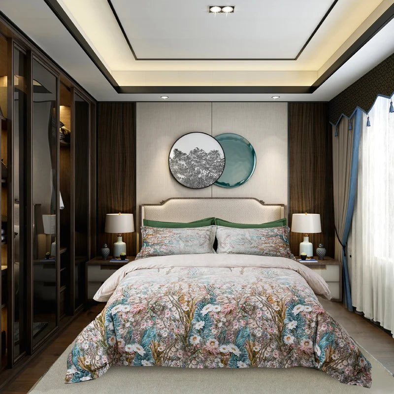 Elegant Shabby 100% Egyptian Cotton  Bedding Sets