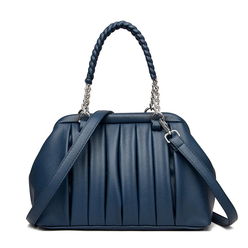 Premium Large Leather Women’s Vintage Tote Bag