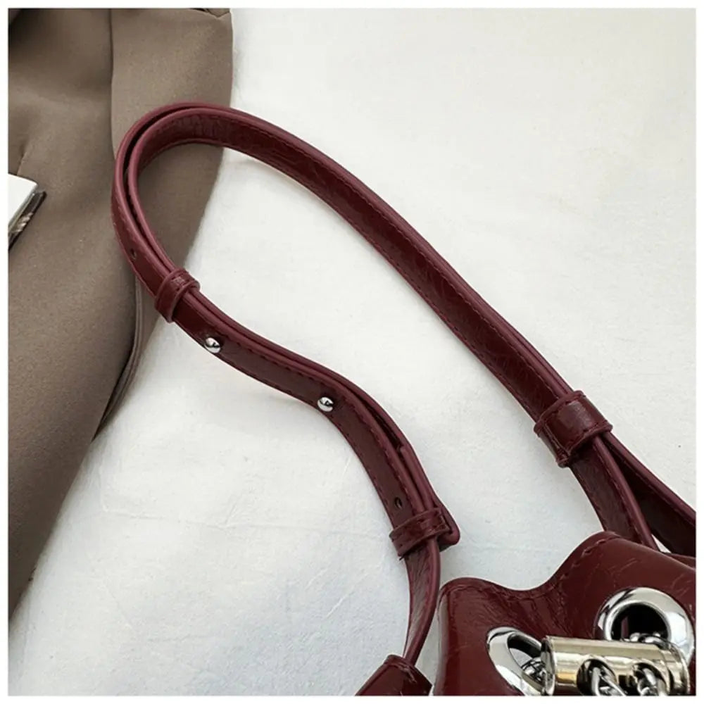 Unique Metal Stud Rivet Shoulder Bag
