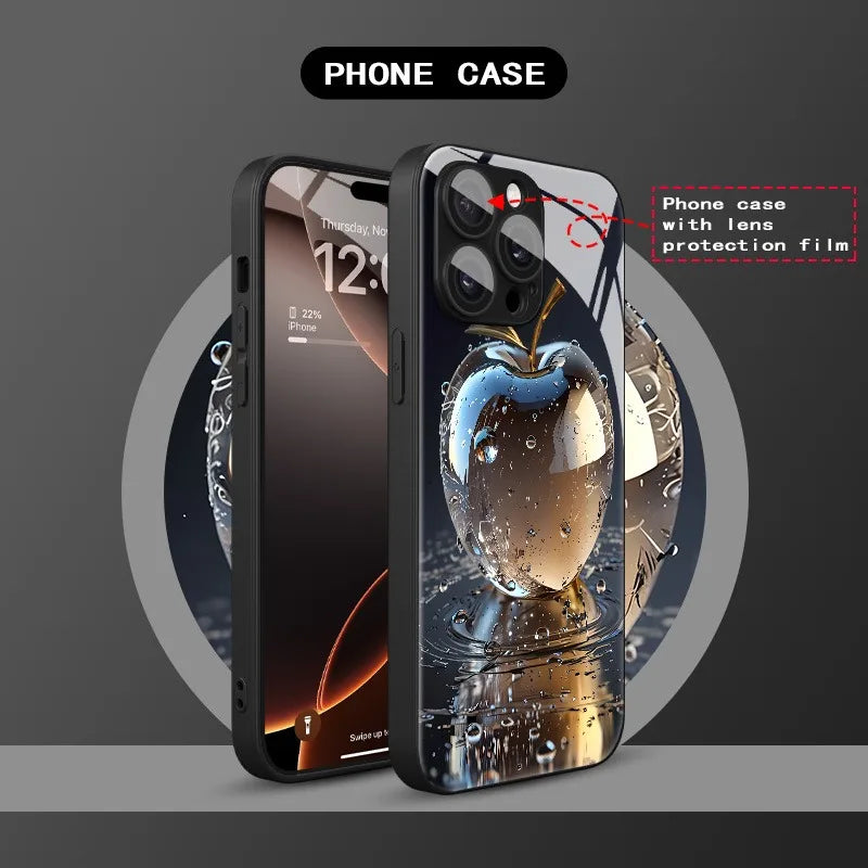 Luxury Waterdrop Crystal Phone Case For Samsung Galaxy