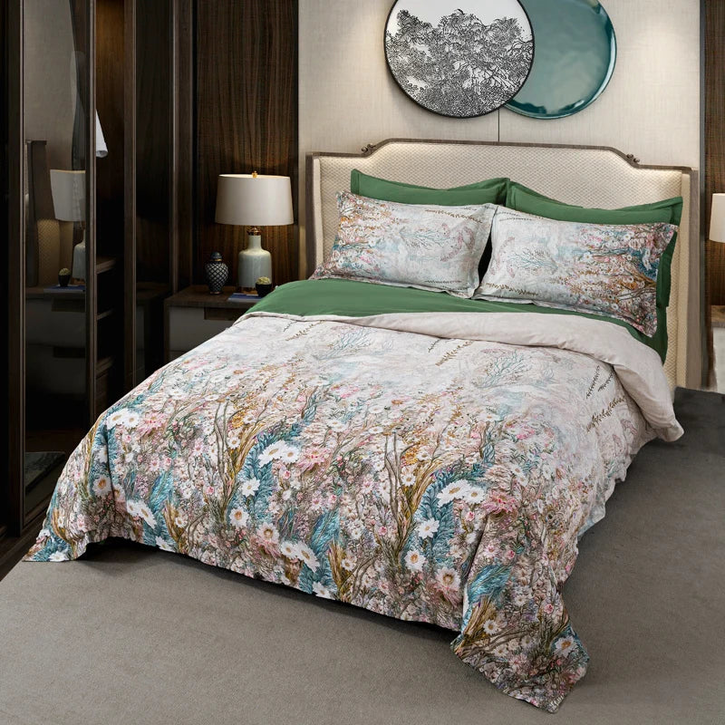 Elegant Shabby 100% Egyptian Cotton  Bedding Sets