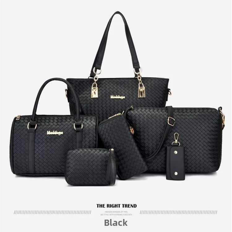Fashion Urban Large 6-Piece Crossbody Handbag Set
