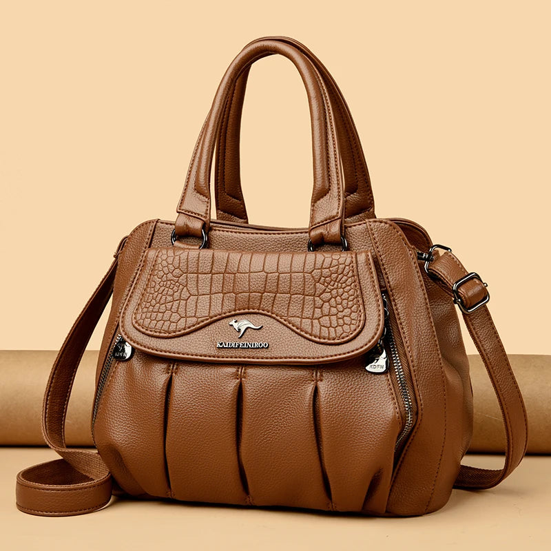 Women’s Soft Leather Shoulder Bag