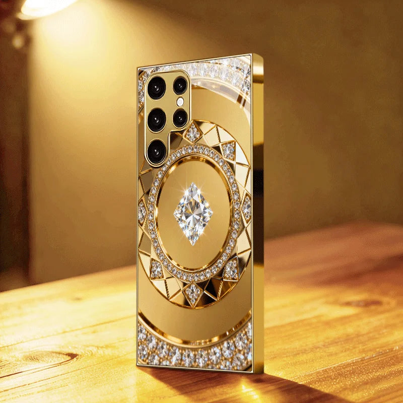 Premium Artistic Samsung Galaxy Case – Stylish Glass Back Phone Cover