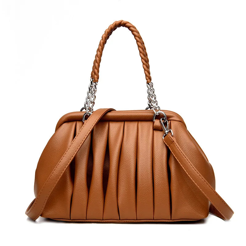 Premium Large Leather Women’s Vintage Tote Bag