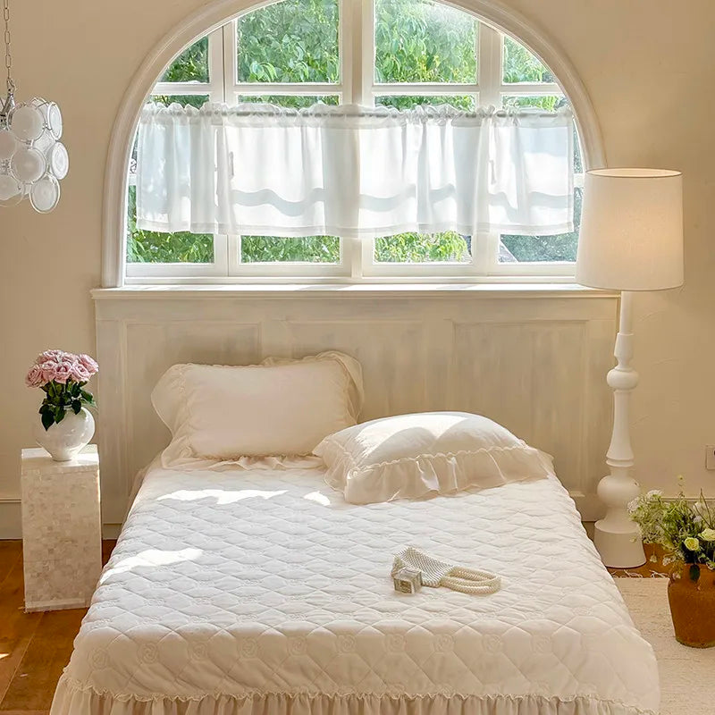 Luxurious  Velvet 3D Roses Bedding Set