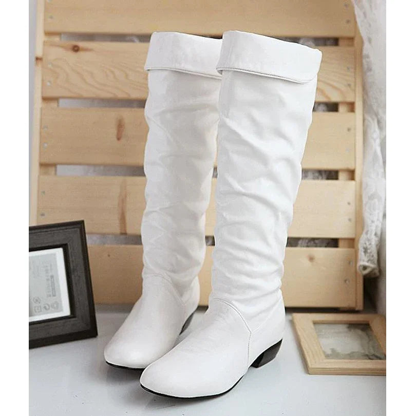 Women’s Knee-High Flat Boots