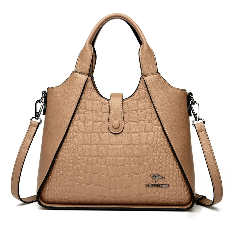 High Quality Soft PU Leather Handbag