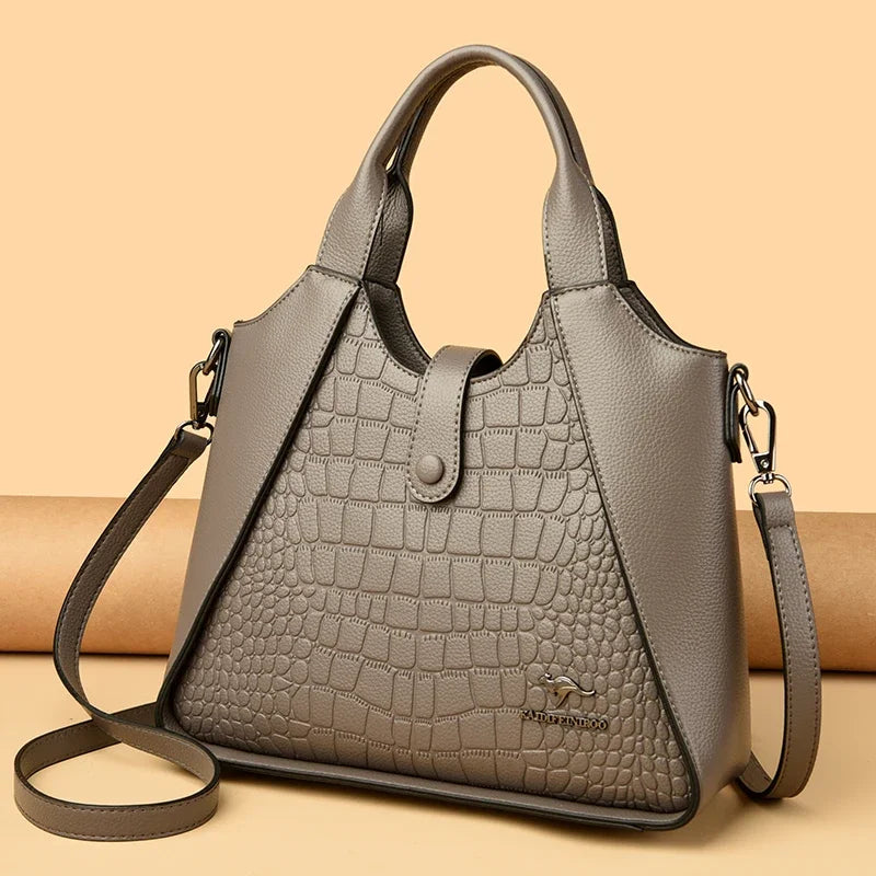 High Quality Soft PU Leather Handbag