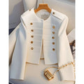 Luxurious White Short Jacket